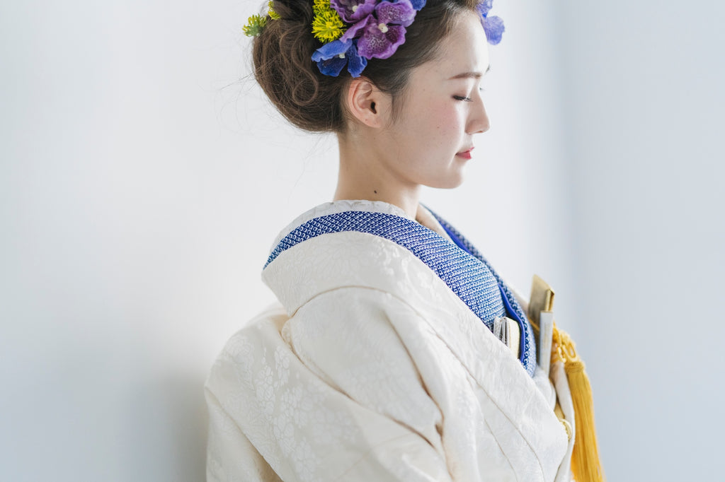 白無垢と色掛下の組み合わせで華やかさアップ！人気のコーディネート紹介 – THE KIMONO SHOP